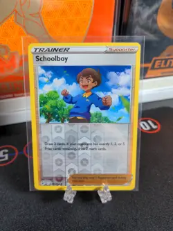 Schoolboy 238/264 Reverse Holo Fusion Strike Pokemon TCG Card NM - Image 1