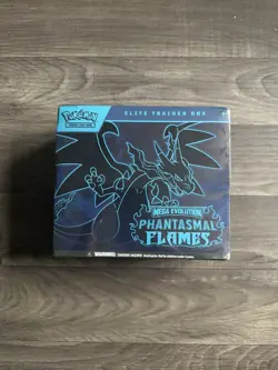 Pokemon TCG Mega Evolution Phantasmal Flames Elite Trainer Box ETB SEALED - Image 1