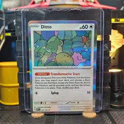 Ditto 151 Holo Pokemon TCG 132/165 Scarlet & Violet Rare - Image 1