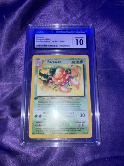 Pokemon 2001 Neo Revelation 1st Edition Parasect 35/64 CGC Gem mint 10 - Image 1