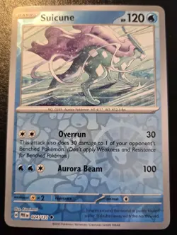 Suicune 024/131 Reverse Holo Uncommon Prismatic Evolutions Pokemon TCG - Image 1