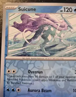 Suicune 024/131 Reverse Holo Uncommon Prismatic Evolutions Pokemon TCG - Image 2