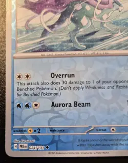 Suicune 024/131 Reverse Holo Uncommon Prismatic Evolutions Pokemon TCG - Image 4