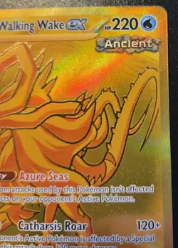 Walking Wake EX 178/131 Gold Hyper Rare Prismatic Evolutions Pokemon TCG - Image 3