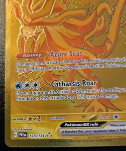 Walking Wake EX 178/131 Gold Hyper Rare Prismatic Evolutions Pokemon TCG - Image 4