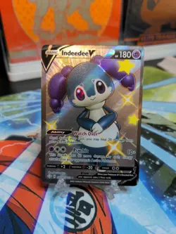 Pokemon TCG Indeedee V Near Mint Shining Fates: Shiny Vault SV114/SV122 - Image 1