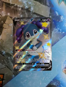 Pokemon TCG Indeedee V Near Mint Shining Fates: Shiny Vault SV114/SV122 - Image 3