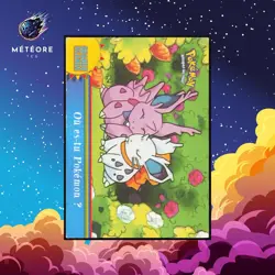 Carte Pokemon TOPPS Ou es-tu Pokemon U OR17 Serie 2 FR - Image 1