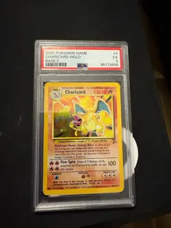 2000 Pokemon Game Charizard-Holo Base 2 - Image 1