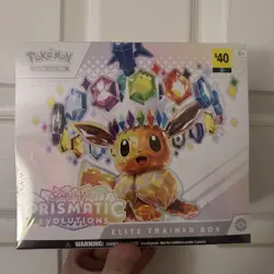 Pokemon Prismatic Evolutions ETB Elite Trainer Box Factory Sealed Dollar General - Image 1