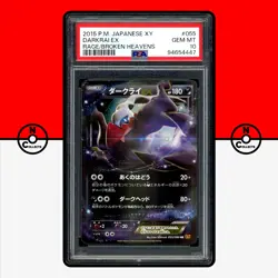 Pokemon PSA 10 Darkrai EX 055/080 XY9 Unlimited Rage Broken Heavens Japanese - Image 1
