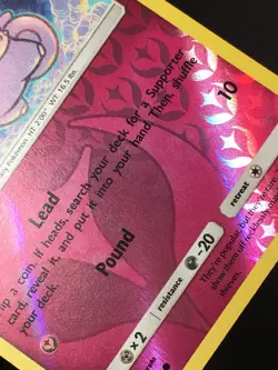 Pokemon TCG Clefairy 38/68 Hidden Fates Reverse Holo Common NM - Image 2