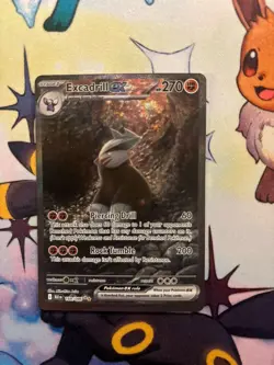Pokemon TCG Excadrill EX SIR 168/086 SV11B Black Bolt NM/M - Image 1