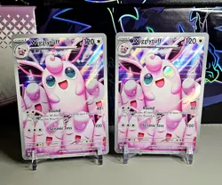 Wigglytuff 105/094 (x2) Phantasmal Flames Illustration Rare Pokemon TCG - Image 1