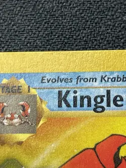 Pokemon Kingler 1st Edition 38/62 Fossil Common LP (#2) - Image 3