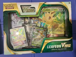 Pokemon TCG Leafeon VSTAR Special Collection Box - Sealed - Image 1