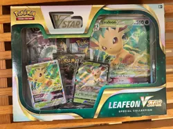 Pokemon TCG Leafeon VSTAR Special Collection Box - Sealed - Image 4