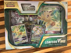 Pokemon TCG Leafeon VSTAR Special Collection Box - Sealed - Image 5