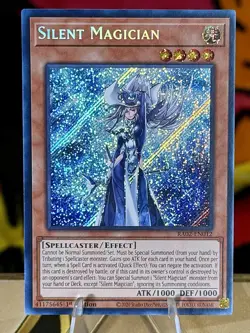 Yu-Gi-Oh! Silent Magician SECRET Rare 1st Edition RA02-EN012 MINT - Image 1
