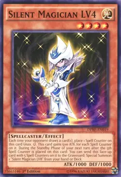 Duelist Pack: Rivals of the Pharaoh #DPRP-EN019 Silent Magician LV4 - Image 1