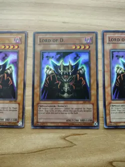 Yu-Gi-Oh! - Lord Of D. 3X - Full Playset - Super Rare / Holo - Image 4