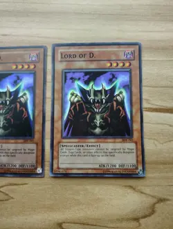 Yu-Gi-Oh! - Lord Of D. 3X - Full Playset - Super Rare / Holo - Image 5