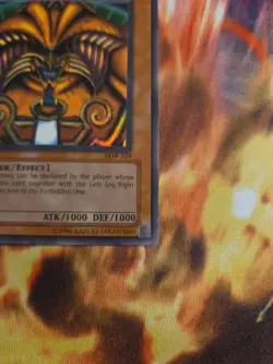 Exodia the Forbidden One LOB-124 The Legend of Blue Eyes White Dragon Unlimited - Image 2