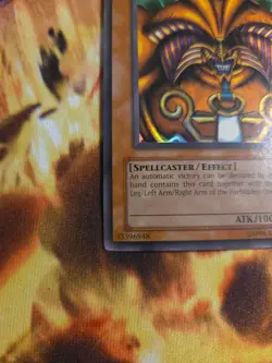 Exodia the Forbidden One LOB-124 The Legend of Blue Eyes White Dragon Unlimited - Image 5