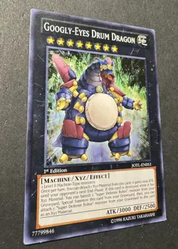 Googly-Eyes Drum Dragon JOTL-EN051 *1st Edition* Yugioh TCG - Image 2