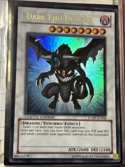 Yu-Gi-Oh! Dark End Dragon JUMP-EN044 Jump Promo Limited Edition - Image 1