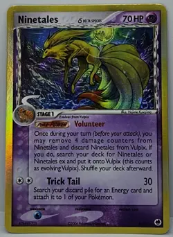 Dark Ariados Ninetales Delta Species Tyranitar Ex Uncommon Pokemon Card Lot - Image 3