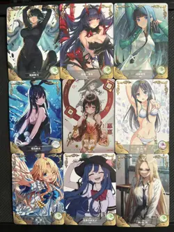 9 Sexy Anime Waifu Cards bulk - Image 1