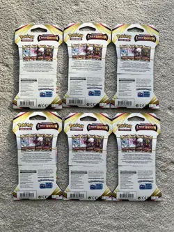 x6 Lost Origin Sleeved Booster Pack Pokemon Cards TCG New & Sealed - Image 2