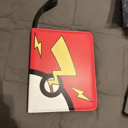 Pokemon Card Zippered Binder Holds 900 Cards with 50 Removable Sleeves TCG - Image 1