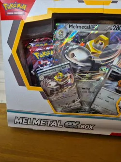 Melmetal Ex Box Pokemon TCG Scarlet & Violet Promo Card Sealed New - Image 4