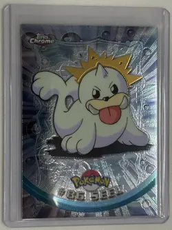 2000 Topps Chrome Seel Pokemon Card, Foil Holographic - Image 1