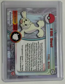 2000 Topps Chrome Seel Pokemon Card, Foil Holographic - Image 2