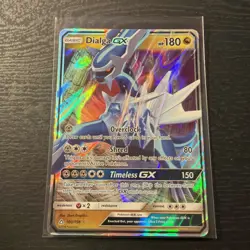 Dialga GX - 100/156 - Pokemon Ultra Prism Sun & Moon Ultra Rare Card - Image 1