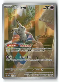 Mimikyu 075 SVP Scarlet & Violet Promo Cards Pokemon TCG Black Star - Image 1