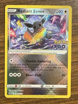 Radiant Eevee SWSH230 SWSH: Sword & Shield Promo Cards Holo - Image 1