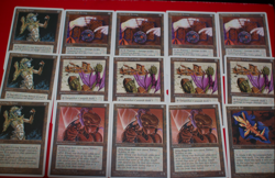 MTG 15x 4th edition playsets chronicles artifact magic card lot LP - Image 2