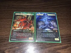 Mtg Custom Commander Deck - Tymna & Ikra Shidiqi - Metal Custom Cards - Image 1