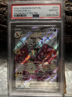Charizard ex 074 Sv: Scarlet & Violet Promo Cards Holo PSA 10 - Image 1