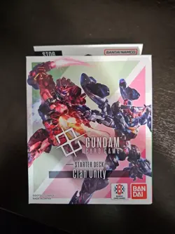 Gundam Card Game Clan Unity Starter Deck ST06 TCG Sealed - Image 1