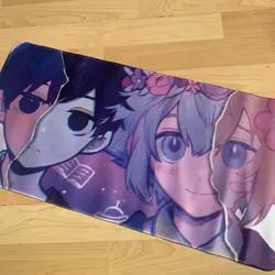 Omori Rubber Playmat Play Mat For Tcg Card Games Sunny Mouse Pad Pc Computer - Image 1