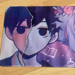 Omori Rubber Playmat Play Mat For Tcg Card Games Sunny Mouse Pad Pc Computer - Image 2