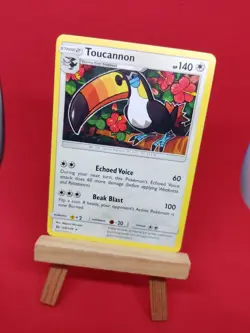 108/149 Toucannon Rare Sun and Moon Base set Pokemon TCG Card SM - Image 2
