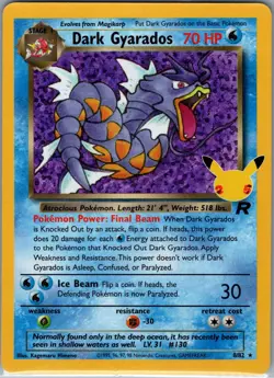 Dark Gyarados 8/82 Celebrations: Classic Collection - Pokemon Card - NM - Image 1