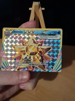 2016 STARMIE BREAK 32/108 XY Evolutions Pokemon Card Ultra Holo Rare NM - Image 2