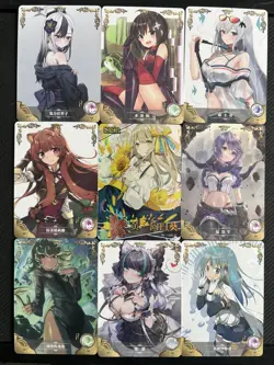 9 Sexy Anime Waifu Cards bulk - Image 1